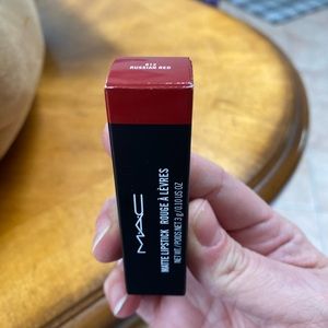 NEW IN BOX MAC Matte Lipstick in Color Russian Red.